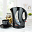 Kitchen Perfected 2000W 1.7L Electric Cordless Kettle -  Black