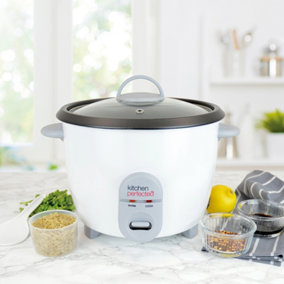 Kitchen Perfected 700W 1.8Ltr Automatic Rice Cooker  - White