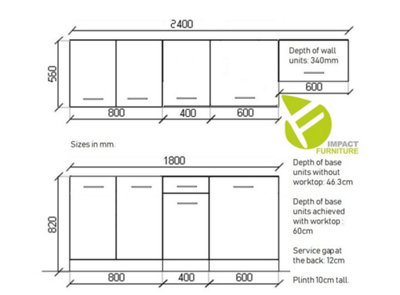 Kitchen Set Cabinets Set Sonoma Oak Base Wall 7 Units Worktop FRANKE Sink Nela
