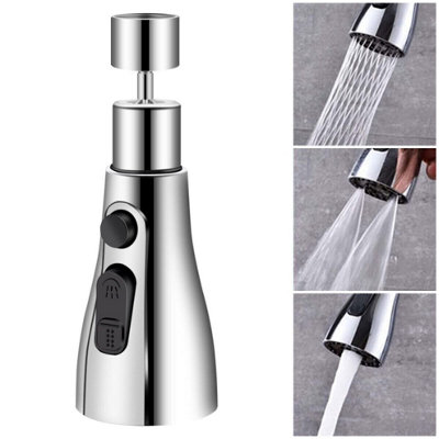 Kitchen Sink Faucet, Water Tap Spray Head 360 Swivel Sprayer Nozzle