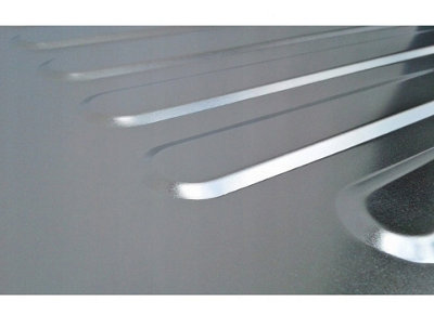 Kitchen Sink Single Bowl Sit On with Drainer Stainless Steel 800 x 600 mm Prima