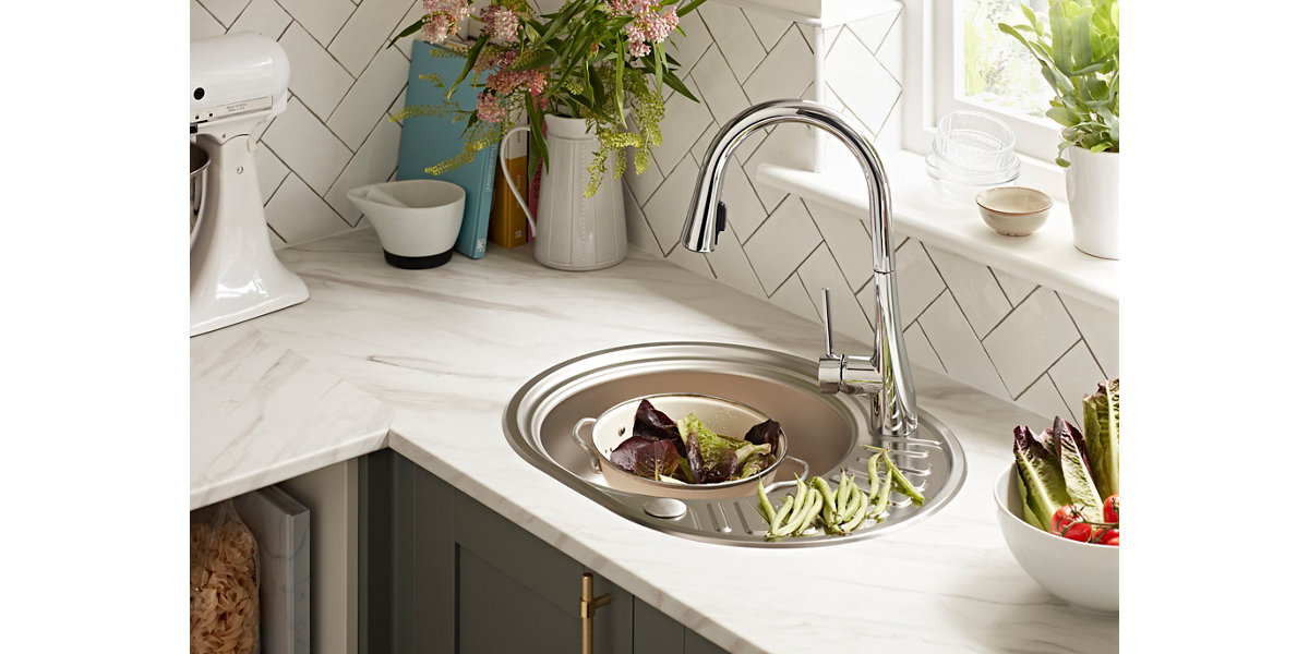 How to choose a kitchen tap Kitchen B&Q