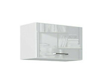 Kitchen Unit 600mm Extractor Cabinet Cupboard Wall  Soft Close White Gloss Rosi