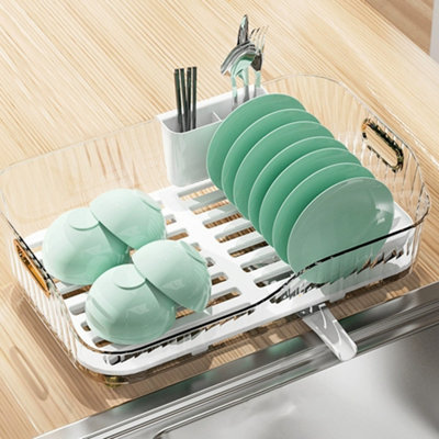 Kitchen Vegetables Fruits Dish Drainer Dish Drying Rack