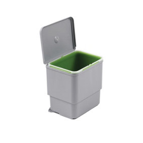 Kitchen waste bin with swing lid SESAMO 1