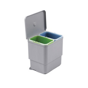 Kitchen waste bin with swing lid SESAMO 2