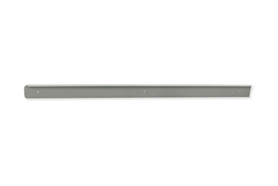 Kitchen Worktop End Edging Trim 40mm - Type Left - Colour Aluminium