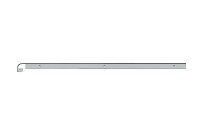 Kitchen Worktop End Edging Trim 40mm - Type Straight - Colour Aluminium