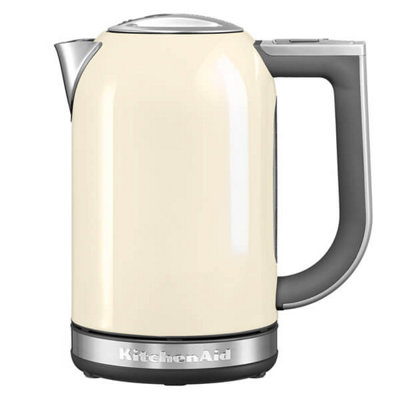 KitchenAid 1.7L Kettle Almond Cream DIY at B&Q