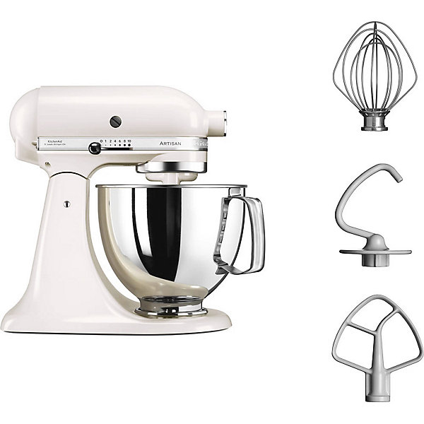 KitchenAid ™ 125 Artisan Mixer 4.8L Porcelain White KitchenAid ™ 125 Artisan Mixer 4.8L Porcelain White