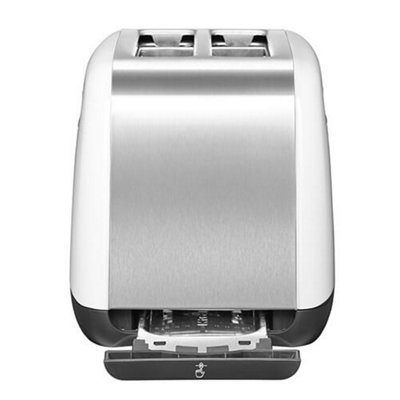 KitchenAid 5KMT2115 Classic Two Slot Toaster White DIY at B Q