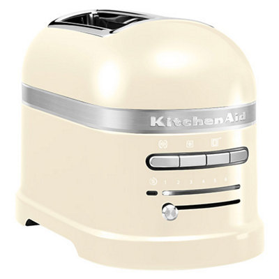KitchenAid Artisan Almond Cream 2 Slot Toaster and Kettle Set