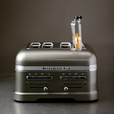 KitchenAid Artisan Medallion Silver 4 Slot Toaster