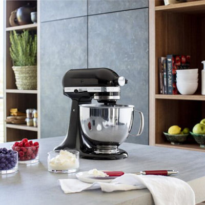 KitchenAid Artisan ブラック KitchenAid Artisan Mixer 125 Matte Black - Tesco Groceries