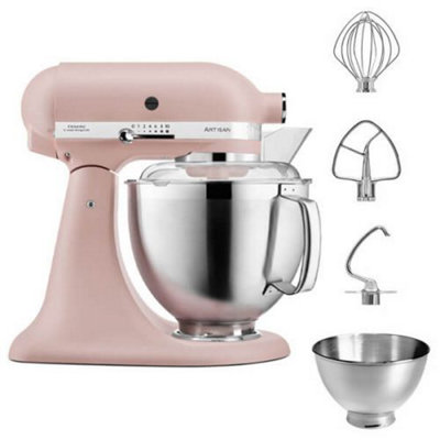 Robot Pâtissier 4.8L avec 7 Accessoires Kitchenaid Artisan - Kit-M