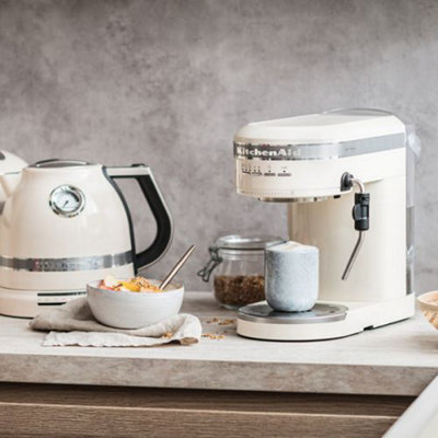 KitchenAid Artisan Semi-Auto Espresso Machine Almond Cream