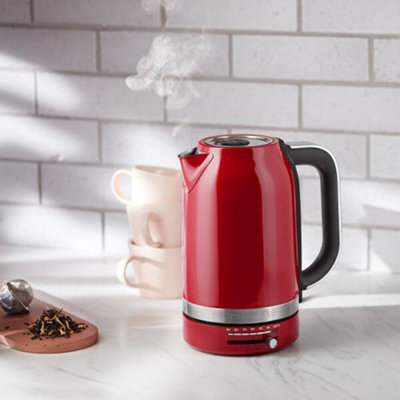 KitchenAid Breakfast Suite Empire Red 1.7L Kettle and 2 Slice Toaster Set