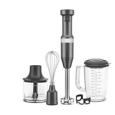 KitchenAid Charcoal Grey Corded Hand Blender