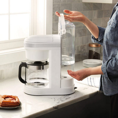 Kitchenaid white coffee outlet maker