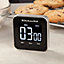 KitchenAid Digital Cooking Timer with Magnet and Backlight, 100 Minute Range