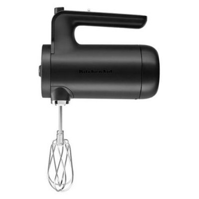 KitchenAid Matte Black Cordless Hand Mixer DIY at B&Q