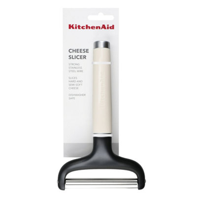 KitchenAid Stainless Steel Cheese Slicer Almond Cream