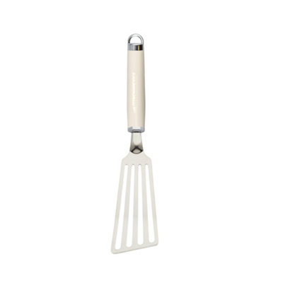 KitchenAid Stainless Steel Flex Turner Almond Cream