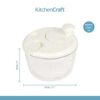 KitchenCraft 19cm Mini Salad Spinner