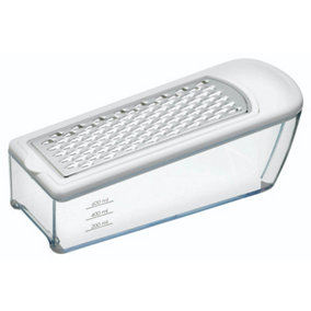 KitchenCraft Grater and Graduated Acrylic Collector
