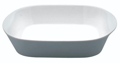 KitchenCraft Large White Porcelain Serving Dish