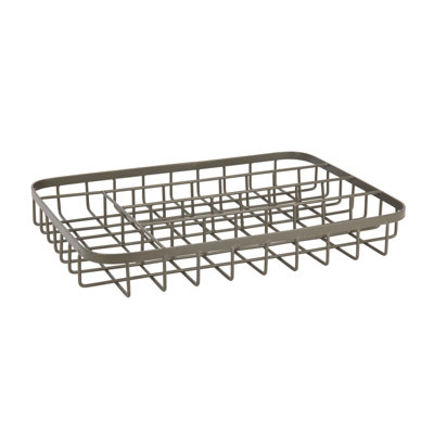 KitchenCraft Living Nostalgia Cutlery Organiser, Iron