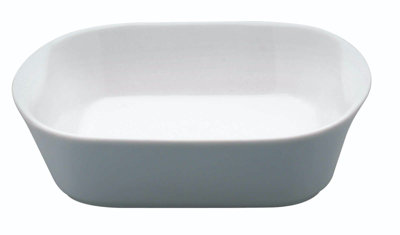 KitchenCraft Medium White Porcelain Serving Dish