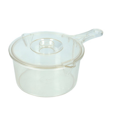 KitchenCraft Microwave 900ml Saucepan | DIY at B&Q