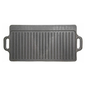 KitchenCraft Reversible Deluxe Cast Iron Griddle