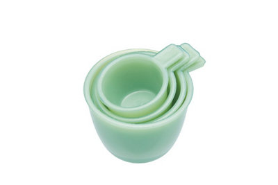 KitchenCraft Serenity Milk Glass Measuring Cups