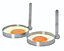 KitchenCraft Set of 2 Stainless Steel Round Egg Rings