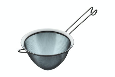 KitchenCraft Stainless Steel 18cm Fine Mesh Conical Sieve