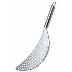 KitchenCraft Stainless Steel Crescent Shaped Pan Drainer