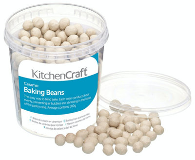 KitchenCraft Tub of Ceramic Baking Beans (500g)