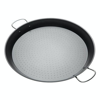 KitchenCraft World of Flavours Mediterranean Non-stick  Paella Pan -46cm