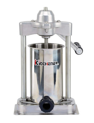 Kitchener Commercial Stainless Steel Sausage Stuffer Filler Maker 10 LBS