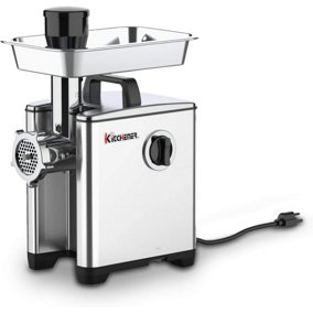 Kitchener Electric Stainless Steel High HP Meat Grinder sku:GBM010