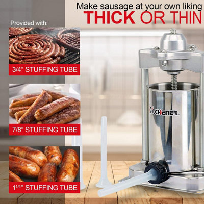 Kitchener sausage deals stuffer tubes