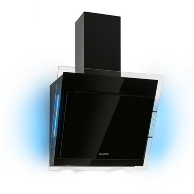 Klarstein Mirage 60 Cooker Extractor Hood Touch-Panel Ambient Black