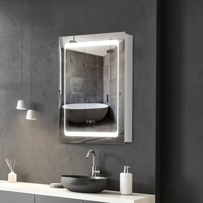 Led bathroom deals mirror b&q