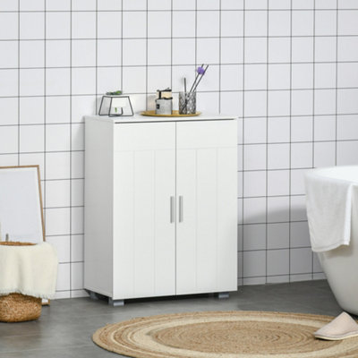 Bathroom floor deals cabinet