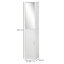 kleankin Tall Mirrored Bathroom Cabinet Tallboy Unit w/Adjustable Shelf White