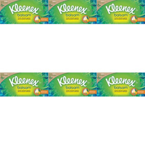 Kleenex Balsam Tissues Box (Pack of 6)