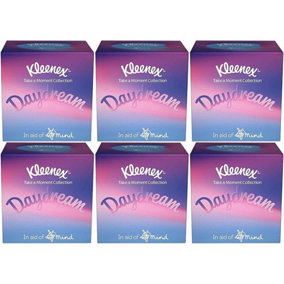 Kleenex Collection Cube Tissue Take A Moment Pack of 6