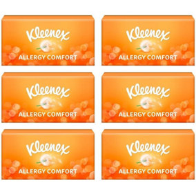 Kleenex Tissue Allergy Comfort Tissue Pack of 6